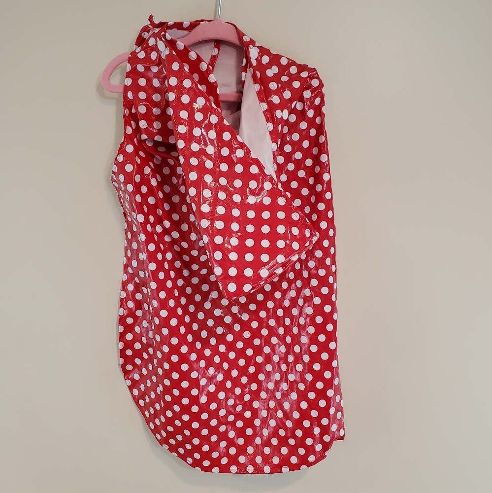 Top Paw Red Rain Slicker Jacket